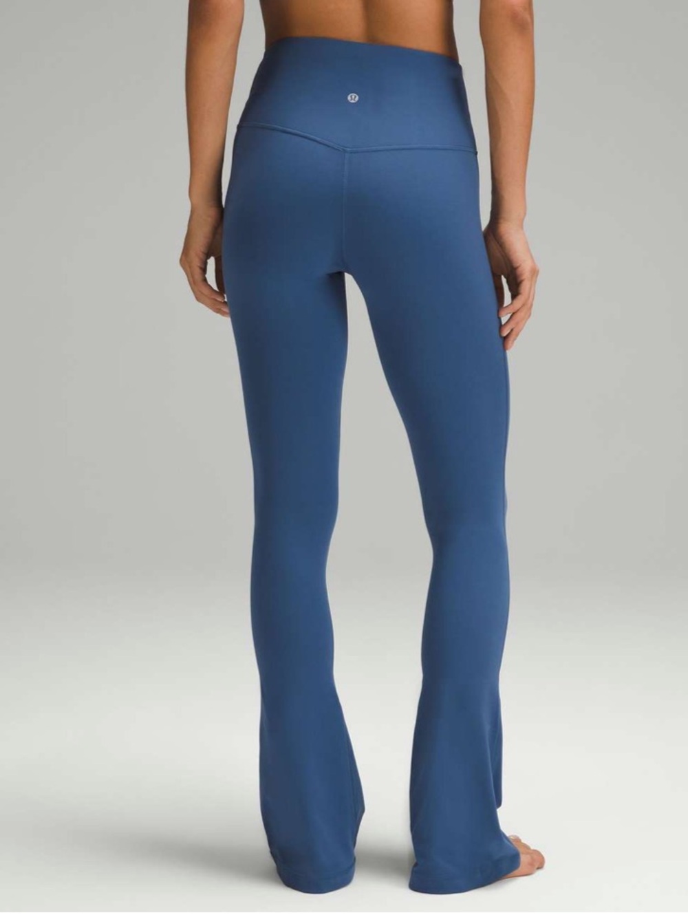 Lululemon Align High-Rise Mini-Flared Pant 30” inseam size 4 Pitch Blue NWOT